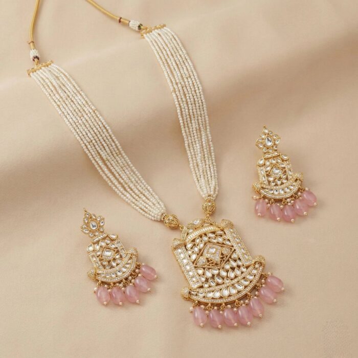 Luxury necklace set for weddings and festive wear