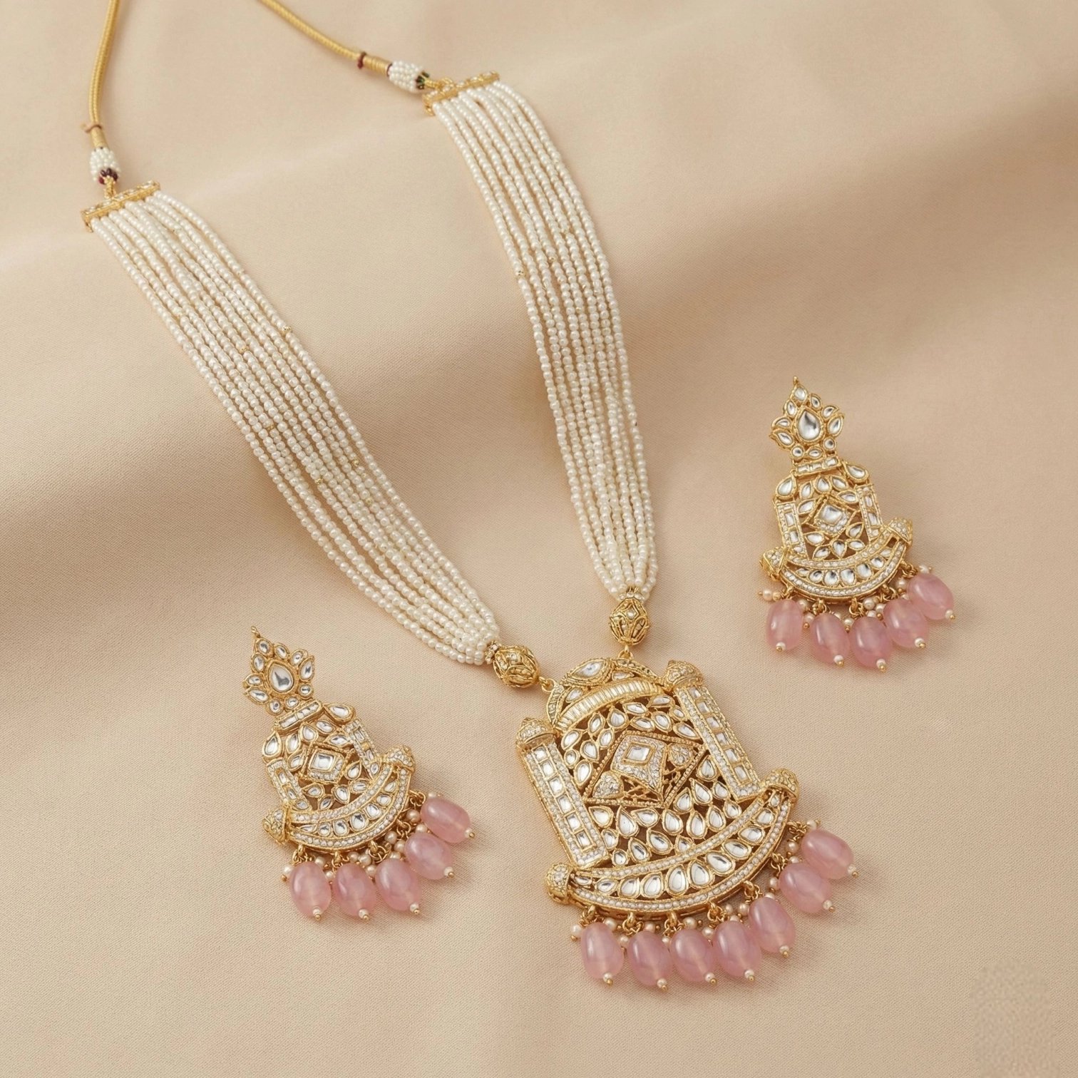 Luxury necklace set for weddings and festive wear
