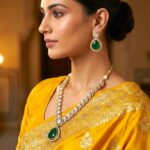 Luxury Kundan necklace set for weddings and festive wear