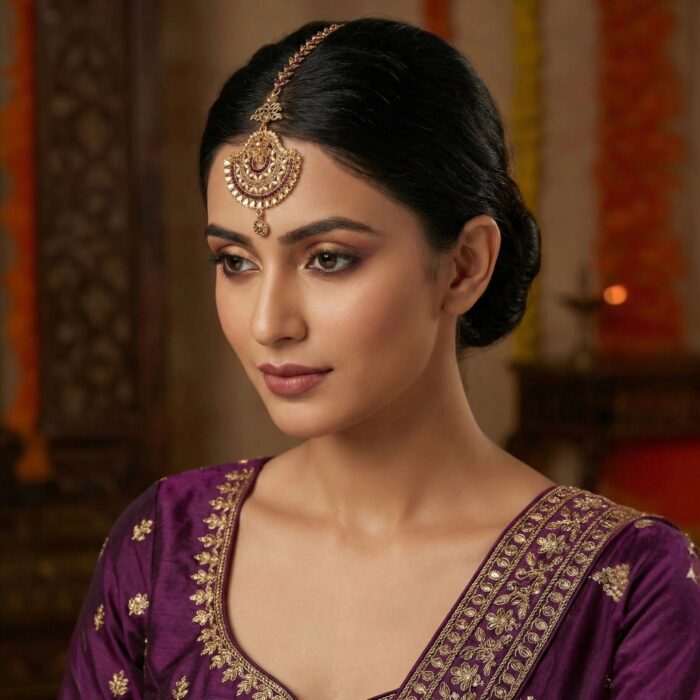 Classic Maang Tikka for saree and lehenga
