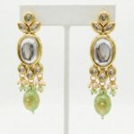 Indian Jewelry in Canada – Kundan Earrings Close-up
