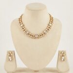 Swarnika Aira Necklace Set | 24k Gold Plated Jadau (जडाउ) Kundan & AD Stone - Image 5