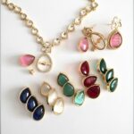 Kundan  AD stone Necklace Rani haar | Interchangeable Stone Necklace Set - Image 2