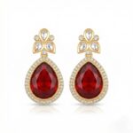 Kundan  AD stone Necklace Rani haar | Interchangeable Stone Necklace Set - Image 8