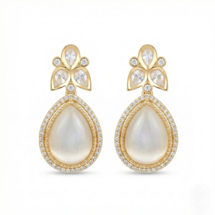 Kundan  AD stone Necklace Rani haar | Interchangeable Stone Necklace Set - Image 9