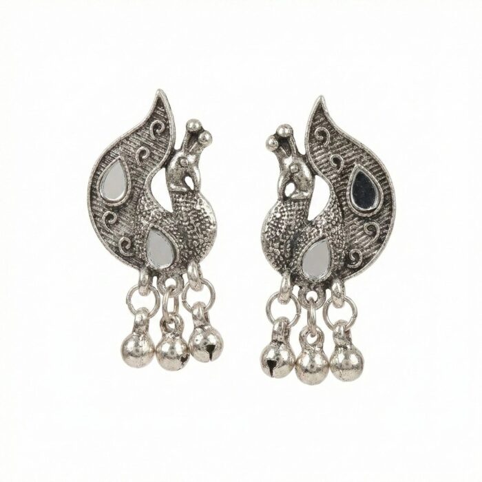 Handcrafted Oxidized Earring set