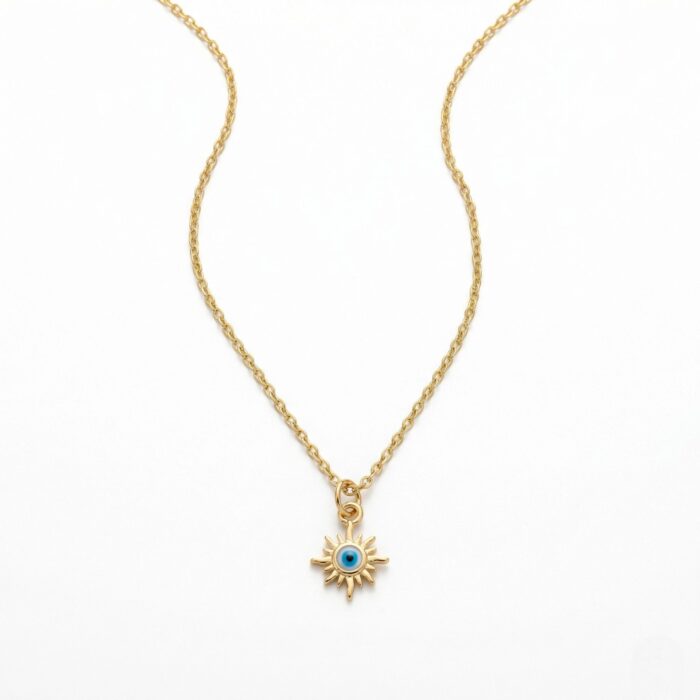 Metal chain pendant necklace - Image 3