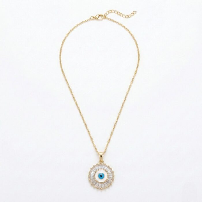 Metal chain pendant necklace - Image 3