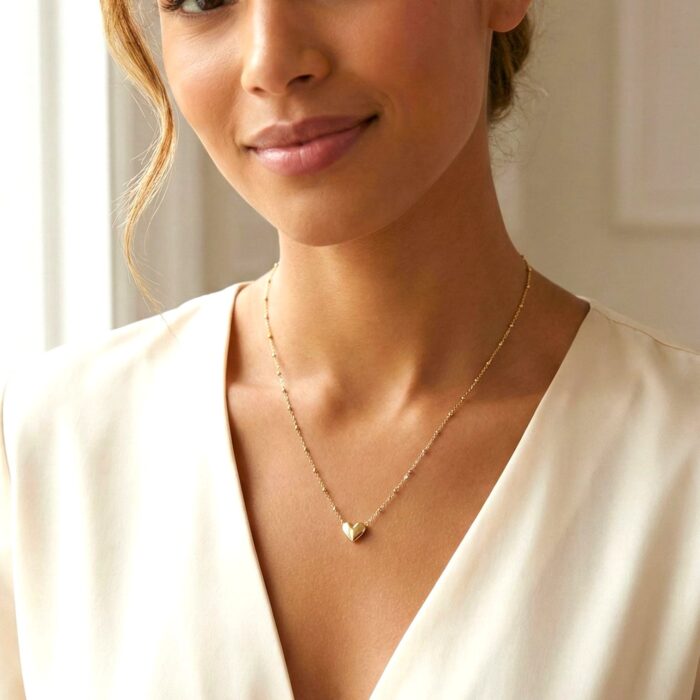 Metal chain pendant necklace - Image 2