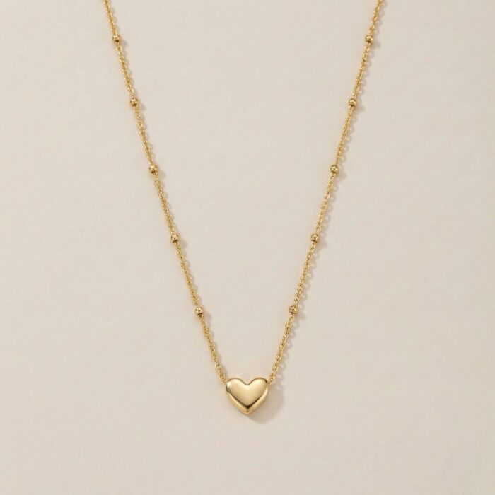 Metal chain pendant necklace - Image 3