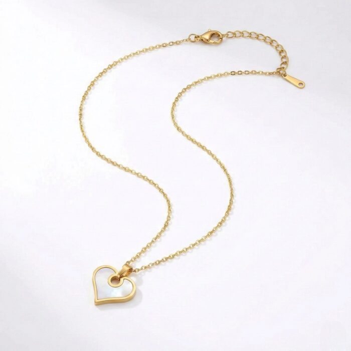 Metal chain pendant necklace - Image 3