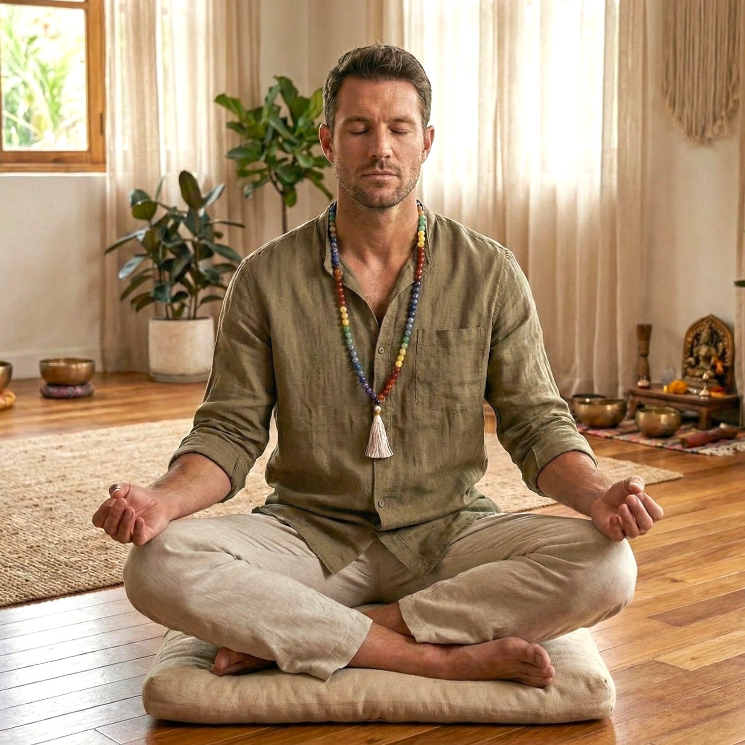 1770761687950.webp 7 Chakra Gemstone Mala Necklace - Image 1