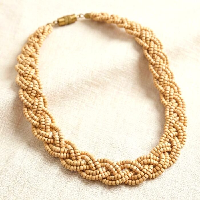 4 line Tulsi mala necklace for men and women