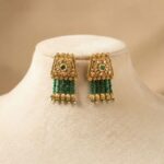 Rajwada Choker Necklace and Earring Set - Image 4