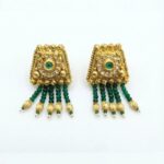 Rajwada Choker Necklace and Earring Set - Image 5
