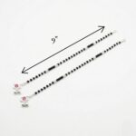 Pair of Pure Silver Anklet - 9 inch | Pure silver ankle bracelet - Image 4