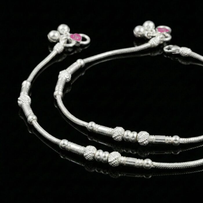 Pure silver chandi ki payal for adults