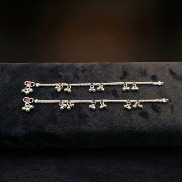 Sterling silver anklets for teenagers