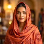 OM printed Cotton Scarf - Jogiya