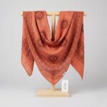OM printed Cotton Scarf - Jogiya - Image 3