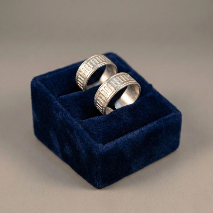 Pair of Pure Silver Toe Rings | Adjustable Toe rings - Image 3