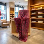 Traditional Phulkari dupatta with colorful thread work