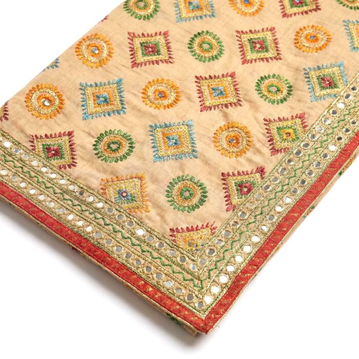 Festive wear Phulkari dupatta for Diwali and wedding season