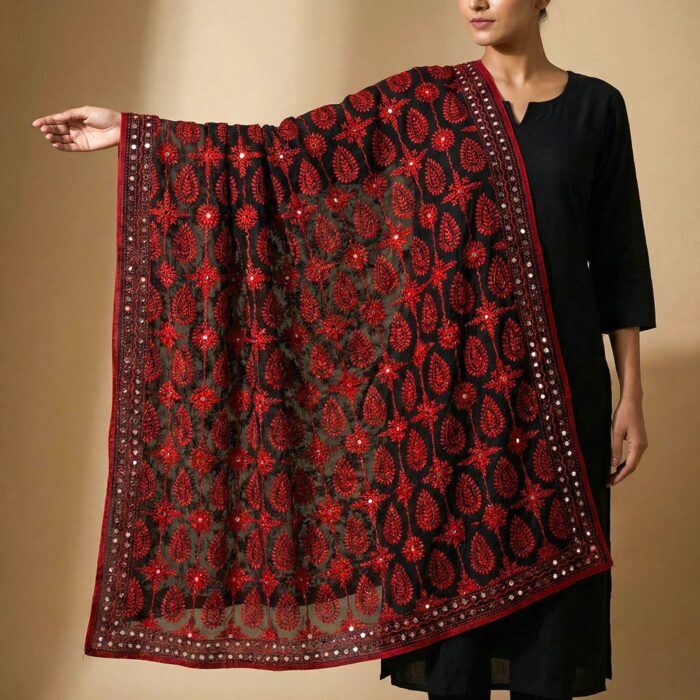 Ethnic Phulkari dupatta for salwar kameez