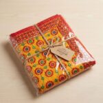 Elegant Phulkari Dupatta for Women - Brite Yellow - Image 5