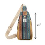 Hemp Shoulder Backpack - Yellow - Image 5