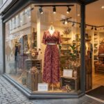 Silk V-Neck Top with Palazzo Crop Set - Maroon - Image 3