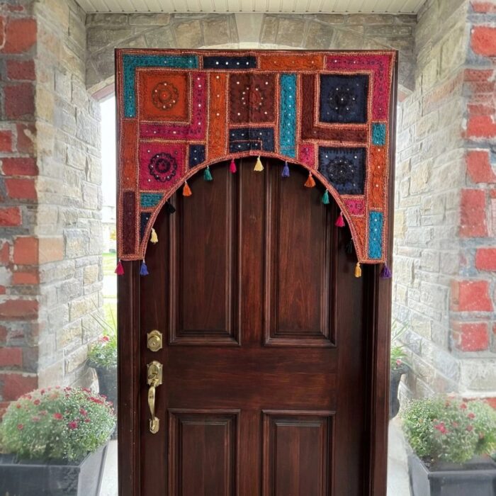Embroidered Door Bandhanwar - Multi color - Image 5