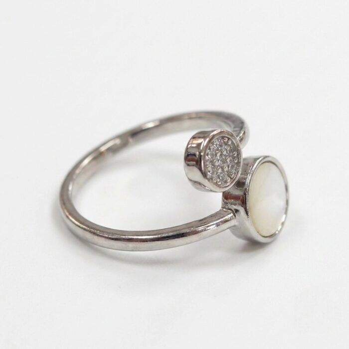 Pure Silver Toe Rings | Embedded Zarkan Stones - Image 3