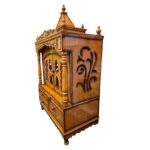 Wooden pooja mandir - 52inch | Large home temple - Image 4