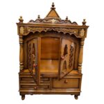 Wooden pooja mandir - 52inch | Large home temple - Image 7