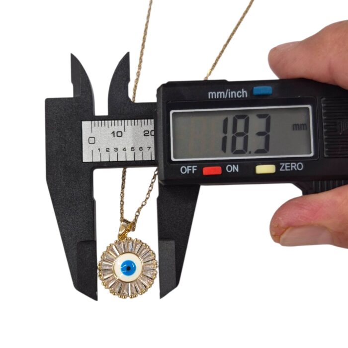 Metal chain pendant necklace - Image 4