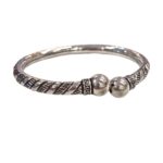 Sterling Silver Anklet | Adjustable Free Size Ankle Bracelet - Image 5