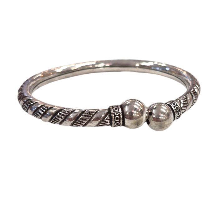 Sterling Silver Anklet | Adjustable Free Size Ankle Bracelet - Image 5