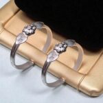Pair of Pure Silver Toe Rings | Adjustable Toe rings