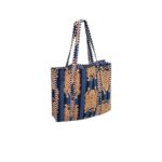 Corduroy Tote Bag - Yellow-blue - Image 6