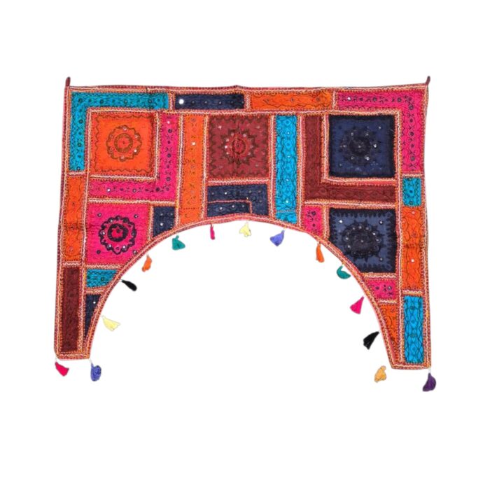Embroidered Door Bandhanwar - Multi color - Image 2