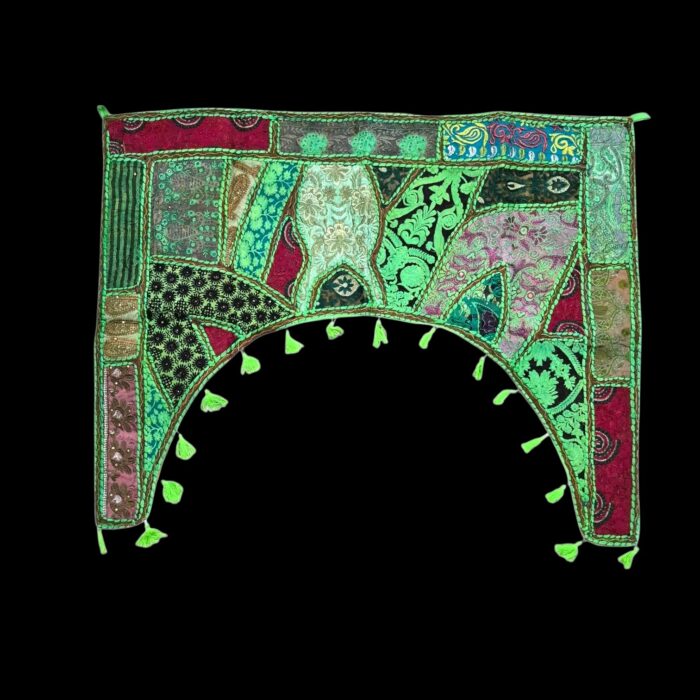 Embroidered Door Bandhanwar - Green - Image 3