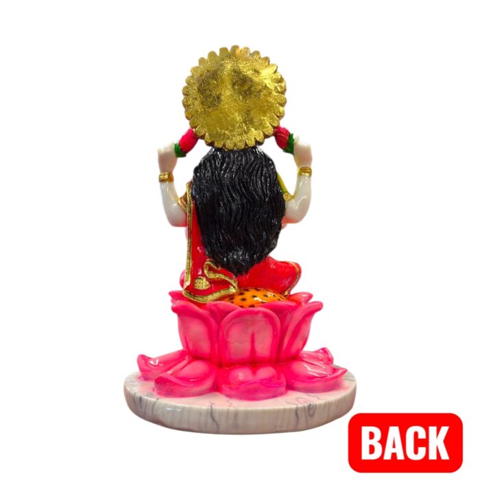 Goddess Laxmi On Lotus - 18inches - Image 6