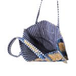 Spacious quilted tote bag with inside pocket