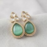 Kundan  AD stone Necklace Rani haar | Interchangeable Stone Necklace Set - Image 5