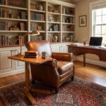 Compact side table for small spaces