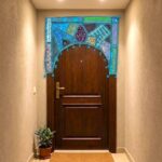 Embroidered Door Bandhanwar - Turquoise