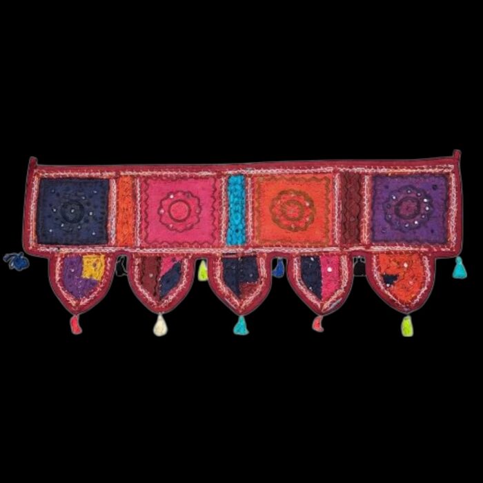 Embroidered Door Bandhanwar - Multi color - Image 3