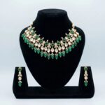 Swarnika Aira Necklace Set | 24k Gold Plated Jadau (जडाउ) Kundan - Image 2