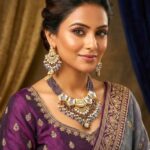 Necklace with earrings | Kundan Necklace and Earring Set
